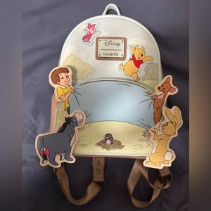 Lounge fly Pooh & Friends Mini Backpack 95th Anniversary